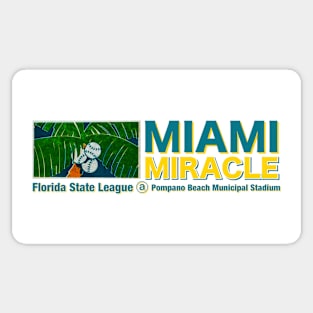 Miami Miracle Sticker